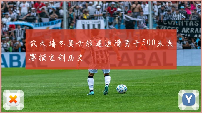 武大靖冬奥会短道速滑男子500米决赛摘金创历史